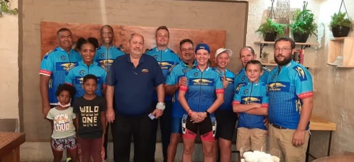 Photo of the first official kit sponsored by Citi Protection